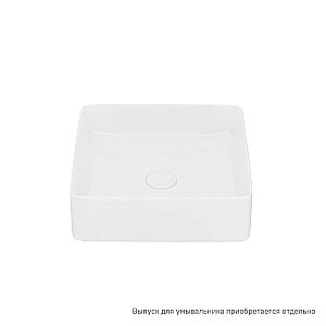 Раковина накладная Iddis Slide SLIWS01i27 белый купить в интернет-магазине Sanbest