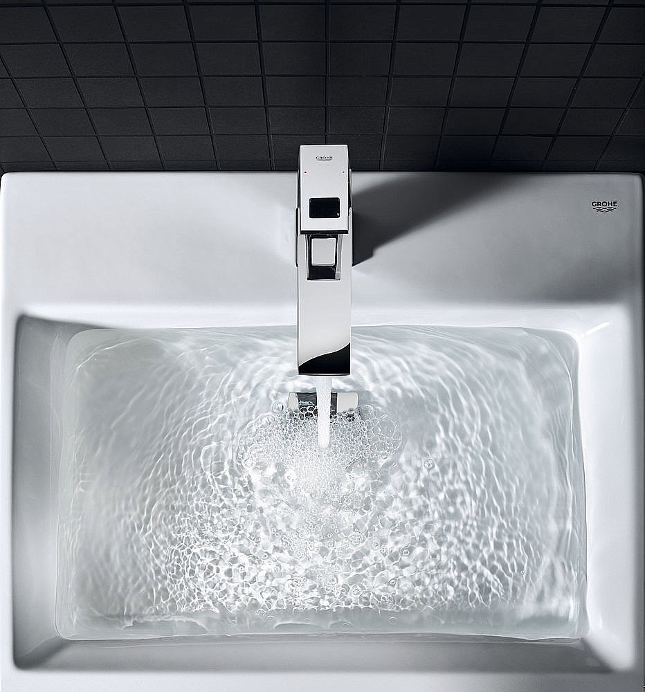 Раковина Grohe Cube Ceramic 50 3947800H белая купить в интернет-магазине Sanbest