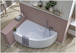 Акриловая ванна Aquanet Maldiva 150x90 L/R купить в интернет-магазине Sanbest