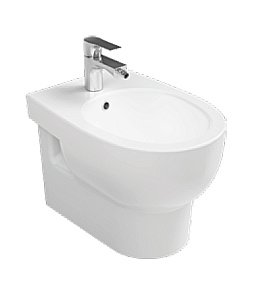 Биде подвесное ISVEA Absolute 10AB41001SV белый купить в интернет-магазине Sanbest