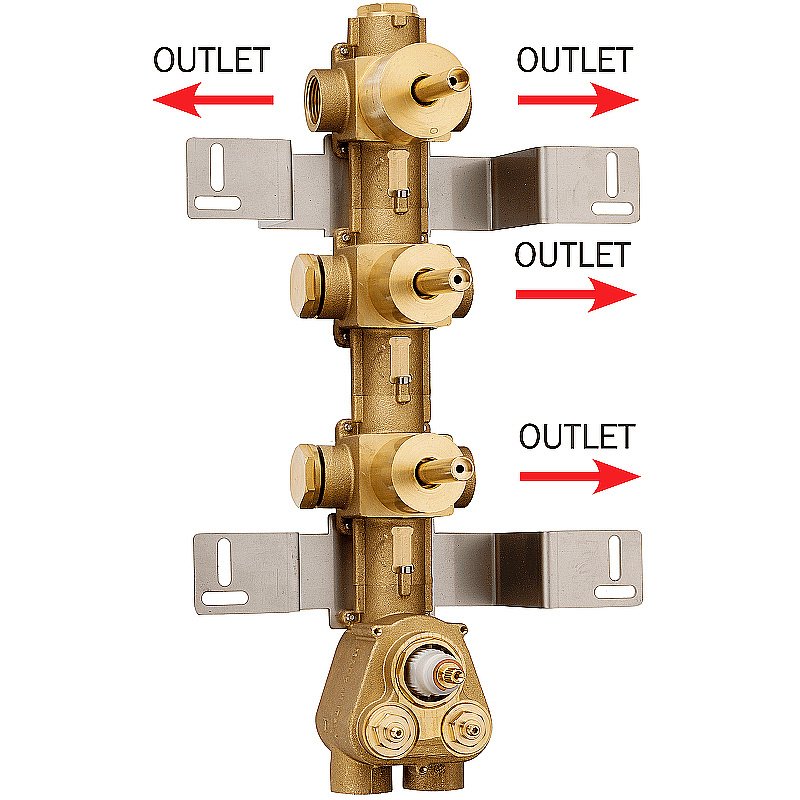 Внутренняя часть смесителя Bossini Oki/Cube Z001250000 купить в интернет-магазине сантехники Sanbest