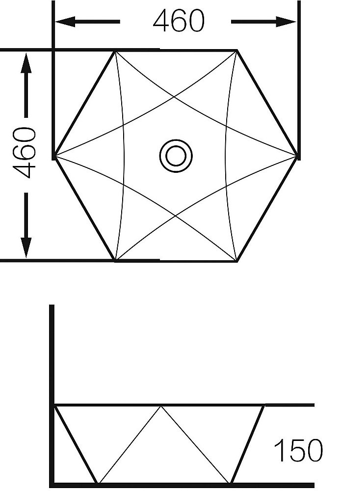 Раковина Grossman GR-3029 белый купить в интернет-магазине Sanbest