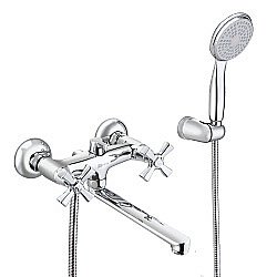 Смеситель для ванны Lemark Benefit LM2513C хром купить в интернет-магазине сантехники Sanbest