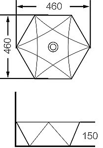 Раковина Grossman GR-3029 белый купить в интернет-магазине Sanbest