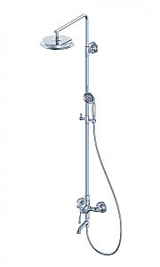 Душевая система WONZON & WOGHAND STEAM, Хром (WW-88739008-CR) купить в интернет-магазине сантехники Sanbest