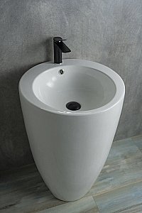 Раковина напольная Gid Autonomo 49 Nb133 81106 белая купить в интернет-магазине Sanbest