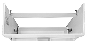 Тумба с раковиной Azario KANTRI 80/2 CS00097255 белая для ванной в интернет-магазине Sanbest