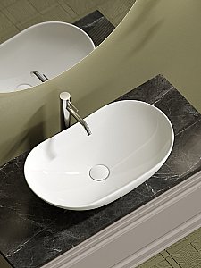 Тумба с раковиной Sancos Very 100 со столешницей, Doha Soft для ванной в интернет-магазине Sanbest