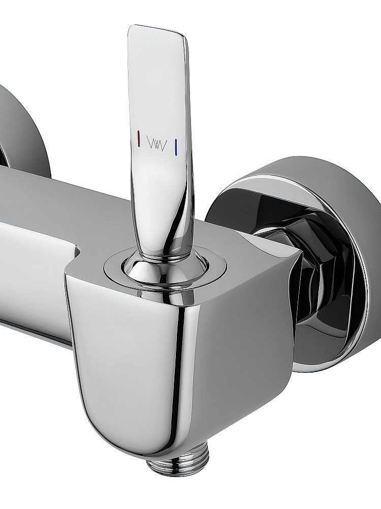 Смеситель для душа WONZON & WOGHAND SHARK, Хром (WW-48B4101-CR) купить в интернет-магазине сантехники Sanbest
