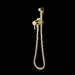 Гигиенический душ со смесителем Sancos Etna SC9033BG брашированное золото купить в интернет-магазине сантехники Sanbest