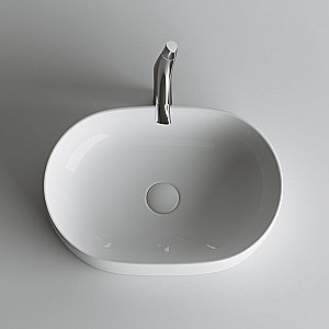 Раковина накладная Ceramica Nova Element CN6047 белый купить в интернет-магазине Sanbest