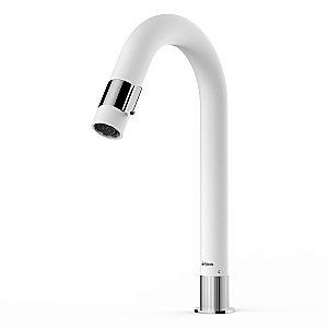 Смеситель для раковины Orans 1120TW белая купить в интернет-магазине сантехники Sanbest