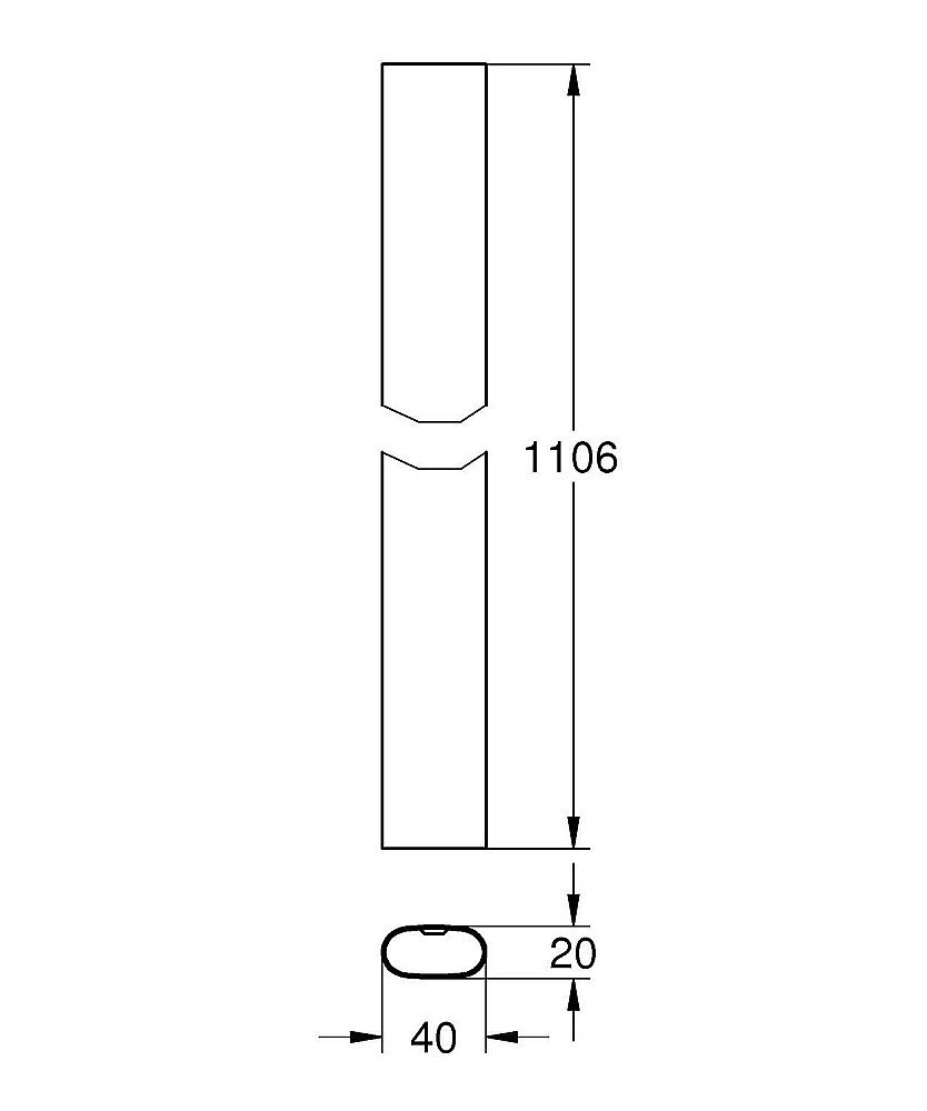Душевая штанга Grohe Rainshower SmartControl 48350000 купить в интернет-магазине сантехники Sanbest