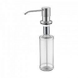 Дозатор для жидкого мыла Paulmark Rein D002-BS брашированная сталь купить в интернет-магазине сантехники Sanbest