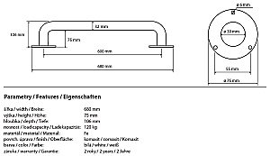 Поручень Bemeta Help program 301100604 купить в интернет-магазине сантехники Sanbest