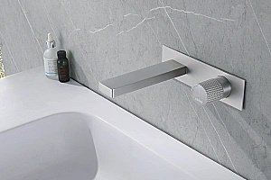 Смеситель для раковины ABBER Rund AF8712SP сатин купить в интернет-магазине сантехники Sanbest