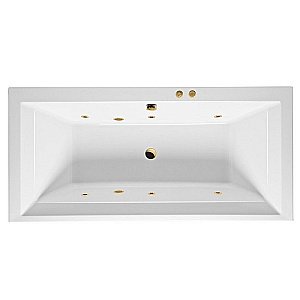 Ванна акриловая EXCELLENT Crown Grand SOFT WAEX.CRG19.SOFT.GL 190x90 белая с гидромассажем купить в интернет-магазине Sanbest