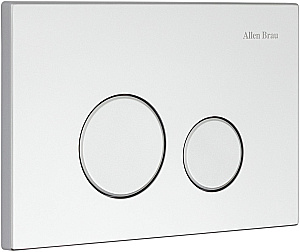 Кнопка смыва Allen Brau Priority 3.0 9.20A01.MG сатин купить в интернет-магазине сантехники Sanbest