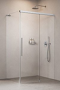 Душевой уголок Radaway Idea 8 QL KDJ 120х70 R стекло прозрачное/профиль хром купить в интернет-магазине Sanbest