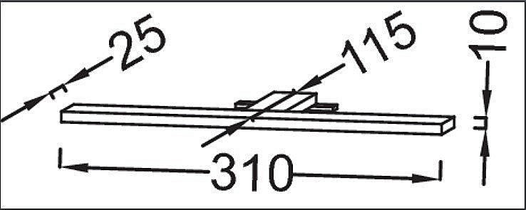Светильник Jacob Delafon STRUKTURA EB1224-NF 31 купить в интернет-магазине сантехники Sanbest