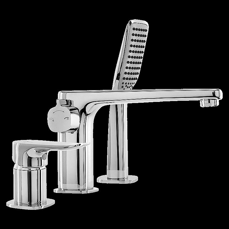 Смеситель для ванны Elghansa 2865599 хром купить в интернет-магазине сантехники Sanbest