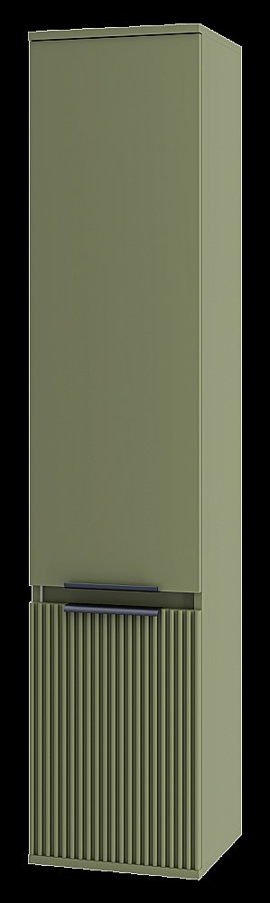 Пенал подвесной Misty Enfida 35 ENF-05035-0801L зеленый для ванной в интернет-магазине сантехники Sanbest