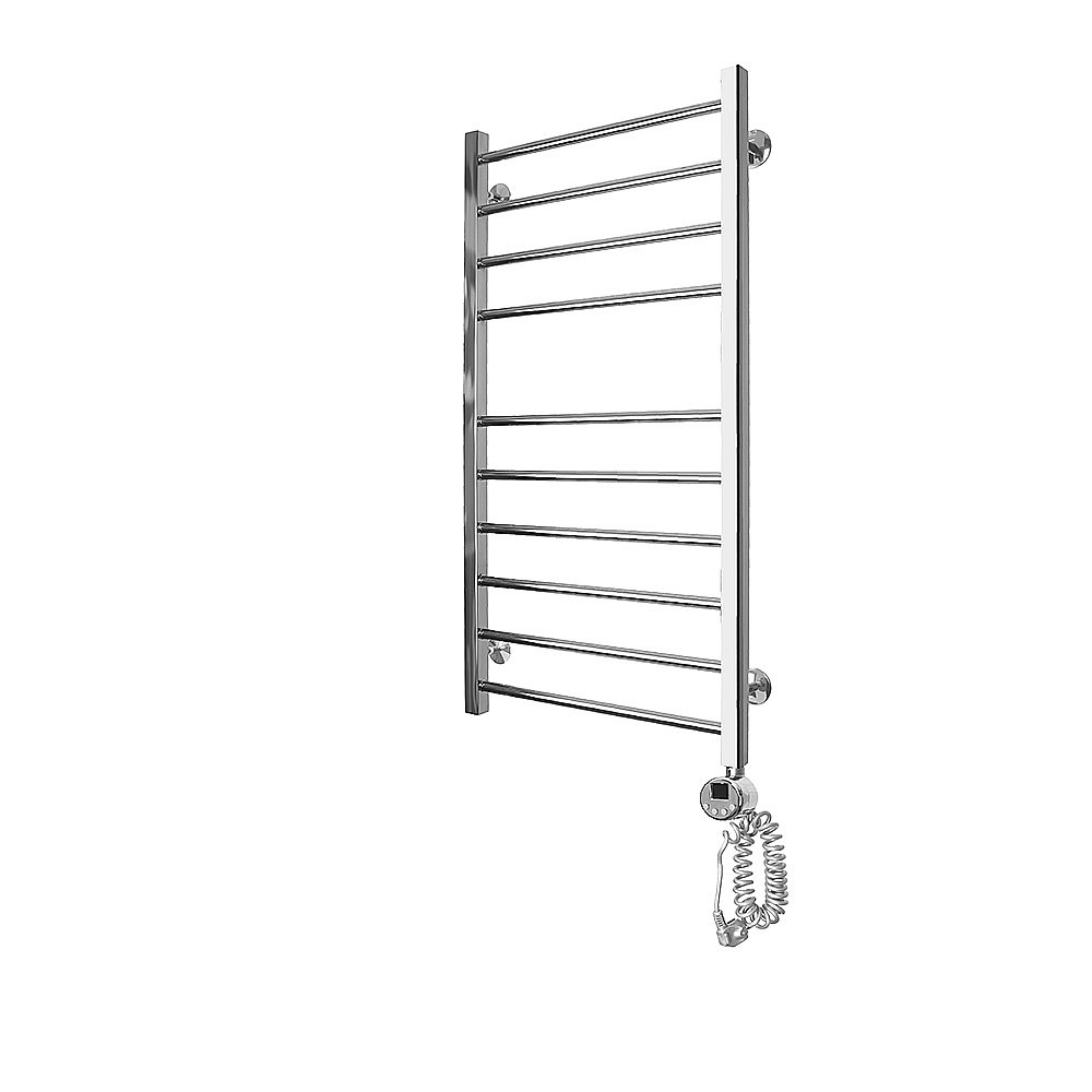 Полотенцесушитель электрический Domoterm Куба П10 500х1000 E хром купить в интернет-магазине сантехники Sanbest