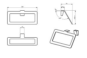 Кольцо для полотенец WONZON & WOGHAND ECLIPSE WW-V2201-BN никель брашированный купить в интернет-магазине сантехники Sanbest
