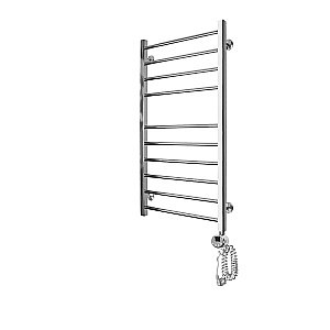 Полотенцесушитель электрический Domoterm Куба П10 500х1000 E хром купить в интернет-магазине сантехники Sanbest