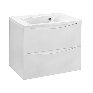 Тумба с раковиной Vincea Mia 650 G.White для ванной в интернет-магазине Sanbest