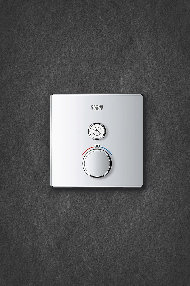Смеситель для душа Grohe Grohtherm SmartControl 29123000 хром купить в интернет-магазине сантехники Sanbest