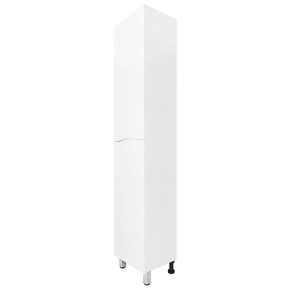 Пенал напольный Loranto Santorini 36 белый для ванной в интернет-магазине сантехники Sanbest