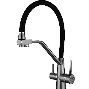 Смеситель для кухни Boch Mann Else BM10428 серый матовый купить в интернет-магазине сантехники Sanbest