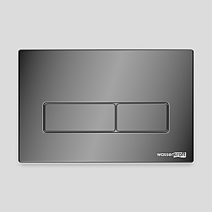 Кнопка для инсталяции WasserKraft PB03 черная глянцевая купить в интернет-магазине сантехники Sanbest