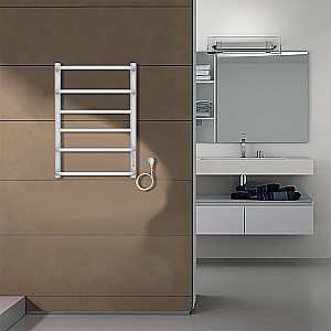 Полотенцесушитель электрический Azario MILAN П6 400х600 AZ90846 хром купить в интернет-магазине сантехники Sanbest