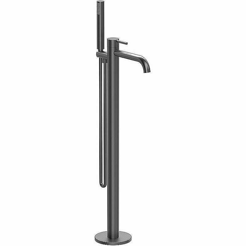 Смеситель для ванны Vincea Desire VTF-1DGM вороненая сталь купить в интернет-магазине сантехники Sanbest