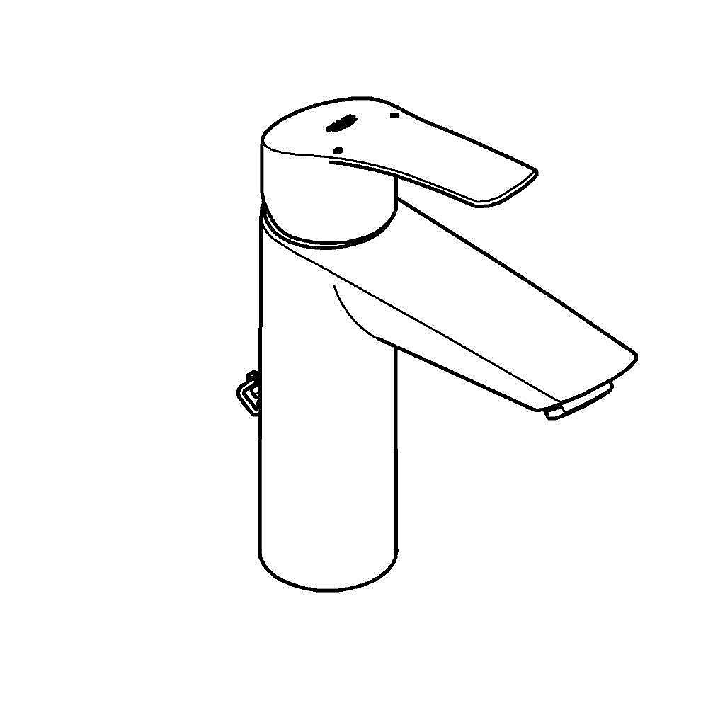 Смеситель для раковины Grohe Eurosmart 23323003 хром купить в интернет-магазине сантехники Sanbest