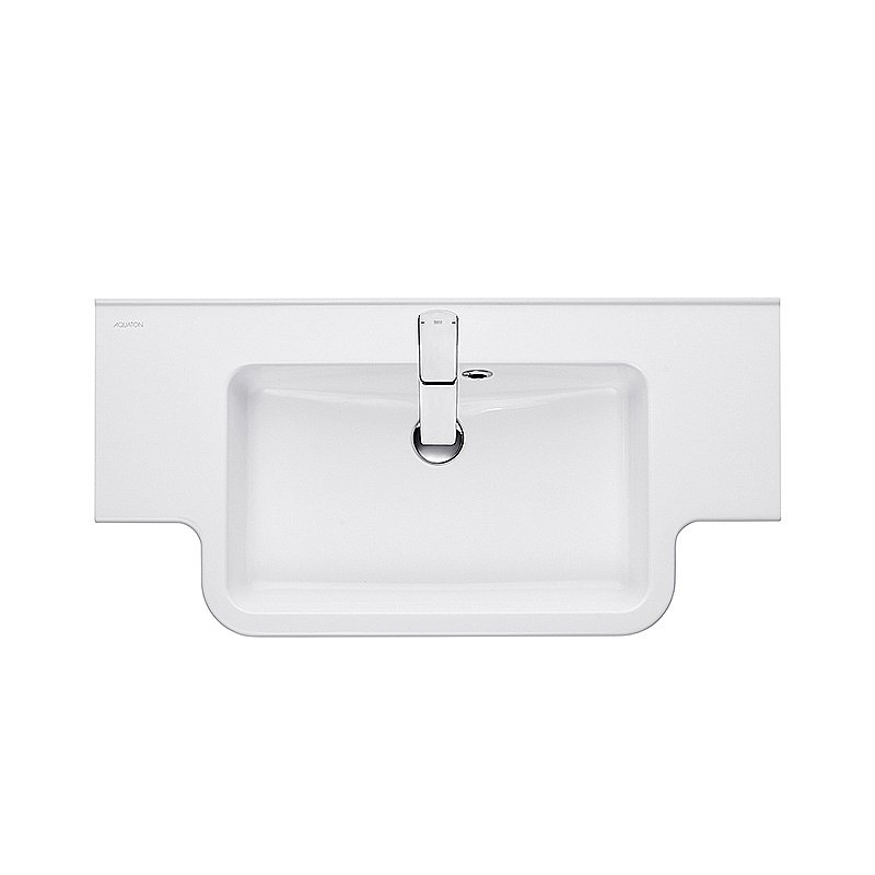 Раковина Акватон Отель 81 1A710231PI010 белая купить в интернет-магазине Sanbest