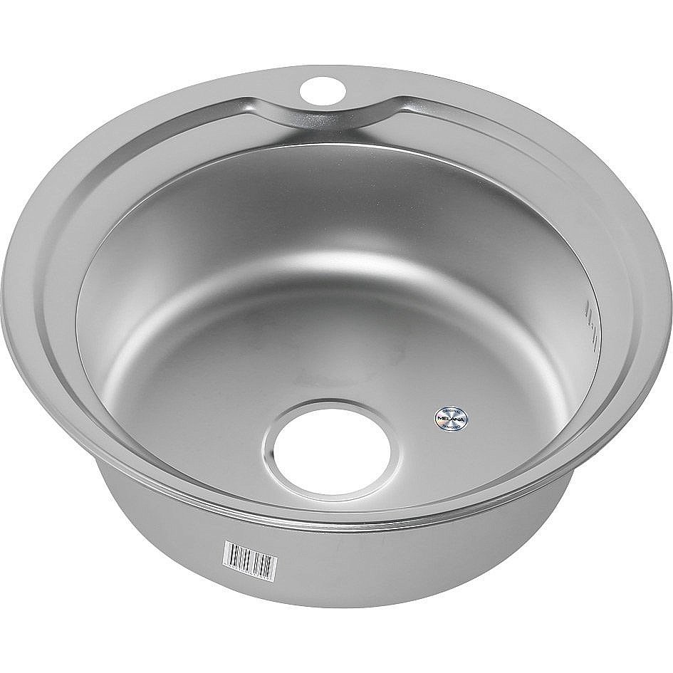 Кухонная мойка Melana 001/2M (*15) матовая купить в интернет-магазине сантехники Sanbest