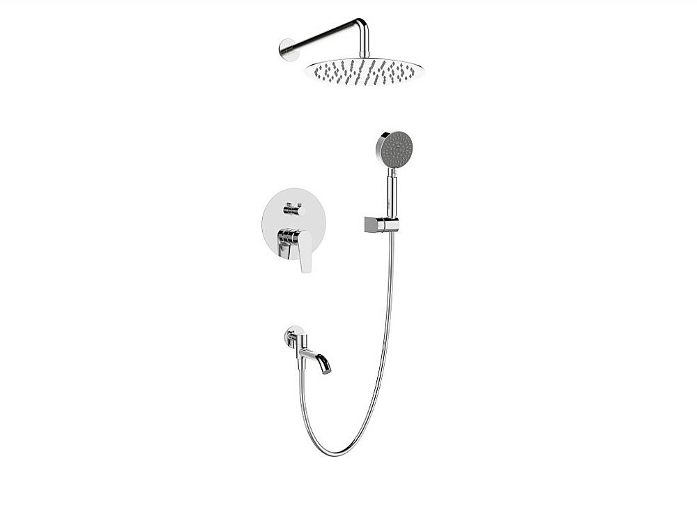 Душевая система BelBagno ANCONA-VDSET-CRM хром купить в интернет-магазине сантехники Sanbest