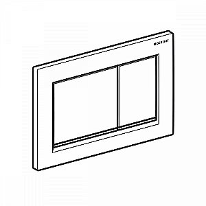 Кнопка для инсталляции Geberit Omega 30 115.080.JQ.1 купить в интернет-магазине сантехники Sanbest