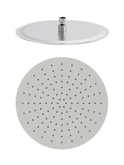 Верхний душ WONZON & WOGHAND, Брашированный никель (WW-88DP04-BN) купить в интернет-магазине сантехники Sanbest