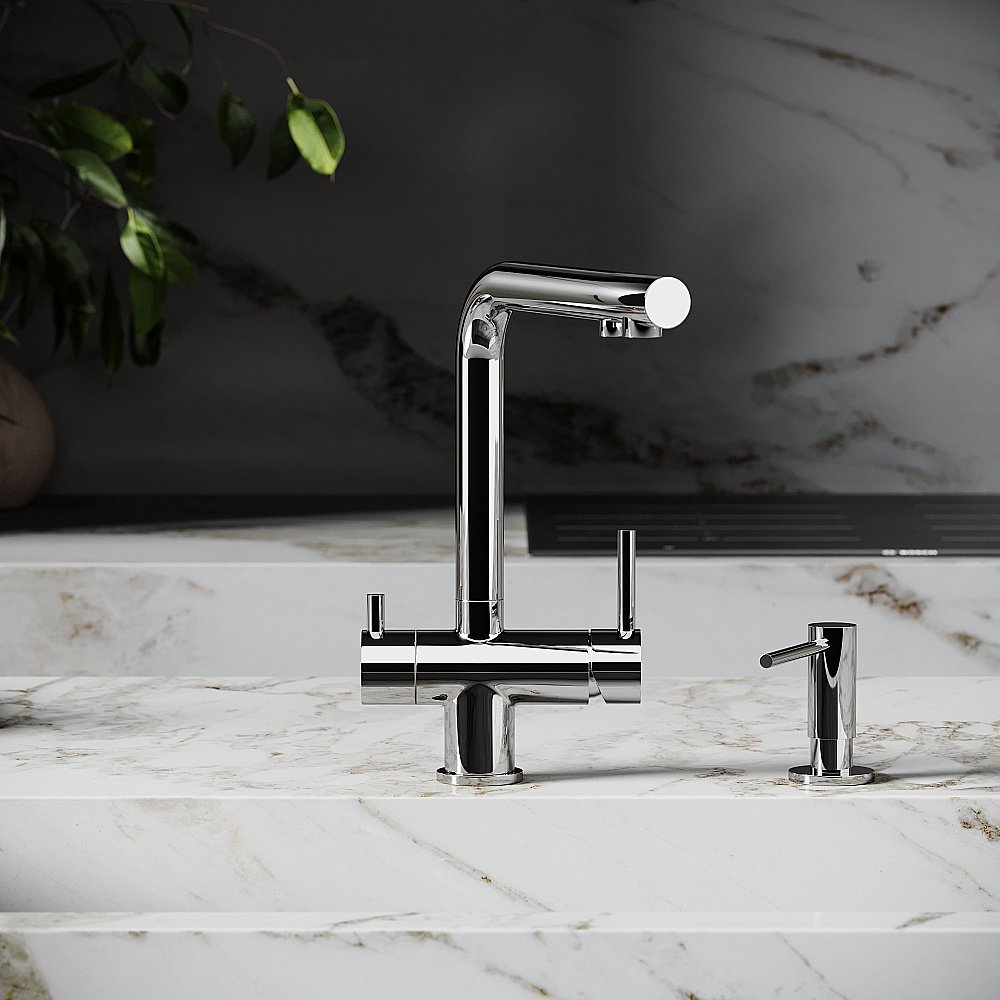 Смеситель для кухни Sancos Foster SC4014СH хром купить в интернет-магазине сантехники Sanbest