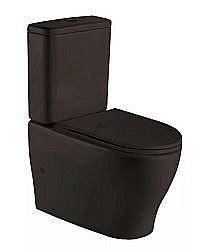 Унитаз напольный WeltWasser ANGERBACH SK 001 MT-BL черный купить в интернет-магазине Sanbest