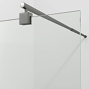 Душевое ограждение WasserKRAFT Rur 30W44GR 100 профиль графит/стекло прозрачное купить в интернет-магазине Sanbest