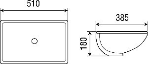 Раковина WeltWasser WW DEILBACH 6008 51 белая купить в интернет-магазине Sanbest