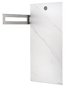 Полотенцесушитель электрический WONZON & WOGHAND STUTTGART WW-A501-BR брашированный никель/белый мрамор купить в интернет-магазине сантехники Sanbest