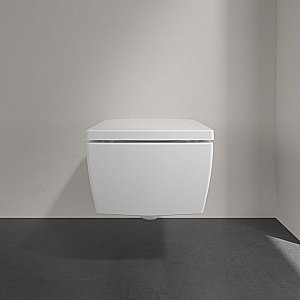 Унитаз подвесной Villeroy&Boch Memento 2.0 4633R0R1 альпийский белый, безободковый купить в интернет-магазине Sanbest