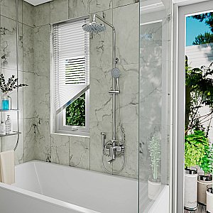 Душевая система D&K Bayern.Furth DA1524701B18 хром купить в интернет-магазине сантехники Sanbest