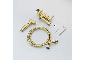 Гигиенический душ Aquatek Ника AQ1819BG золото шлифованное купить в интернет-магазине сантехники Sanbest